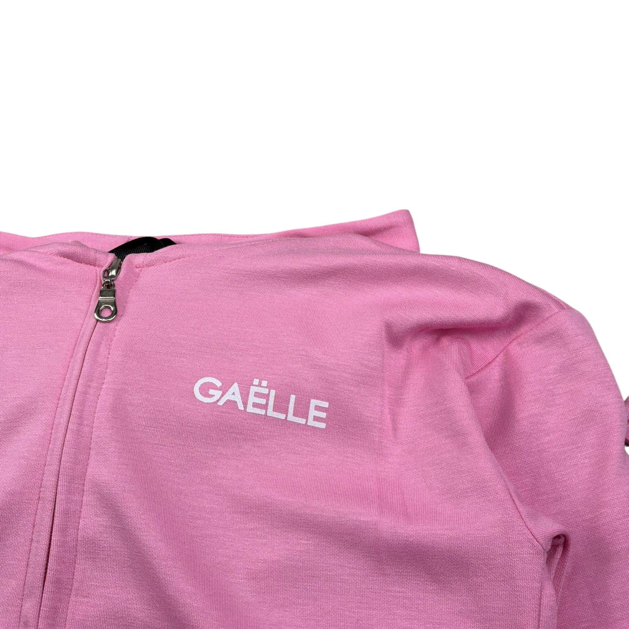 Gaelle Felpa tinta unita con Zip E Cappuccio Rosa per Bambina 2745F00499 ROSA GAELLE 