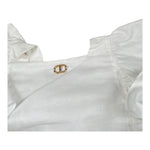 Twinset Tuta Tinta Giromanica Tinta Unita per Neonata 251GJ2405XN BIANCO TWINSET 