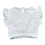 Magil Top Girocollo Tinta Unita per Bambina HN21000 BIANCO MAGIL 