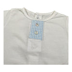 Calamaro Completo 2 Pezzi T-Shirt-Culotte per Neonato 17707 BIANCO/AZZURRO CALAMARO 