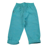 Daniele Alessandrini Pantalone Tinta Unita con Elastico In Vita per Bambino 1295P00017J VERDE DANIELE ALESSANDRINI 