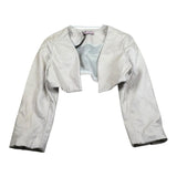 Nunzia Corinna Coprispalle Ecopelle Tinta Unita per Bambina NJ1216165 BEIGE NUNZIA CORINNA 