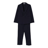Paolo Pecora Completo 2 Pezzi Giacca-Pantalone Tinta Unita per Bambino PP3897 BLU PAOLO PECORA 