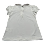 J.O. Milano T-Shirt tinta unita con Colletto Bianco per Neonata 576G3 BIANCO J.O. MILANO 