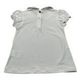 J.O. Milano T-Shirt tinta unita con Colletto Bianco per Neonata 576G3 BIANCO J.O. MILANO 