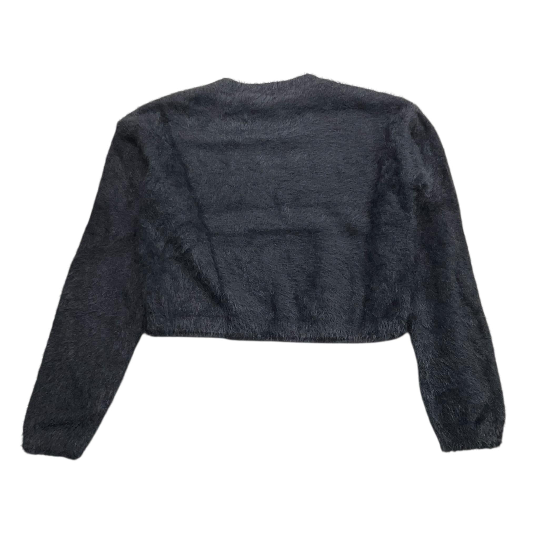 MET maglia girocollo tinta unita con stampa Nero per Bambina ME534 NERO MET 