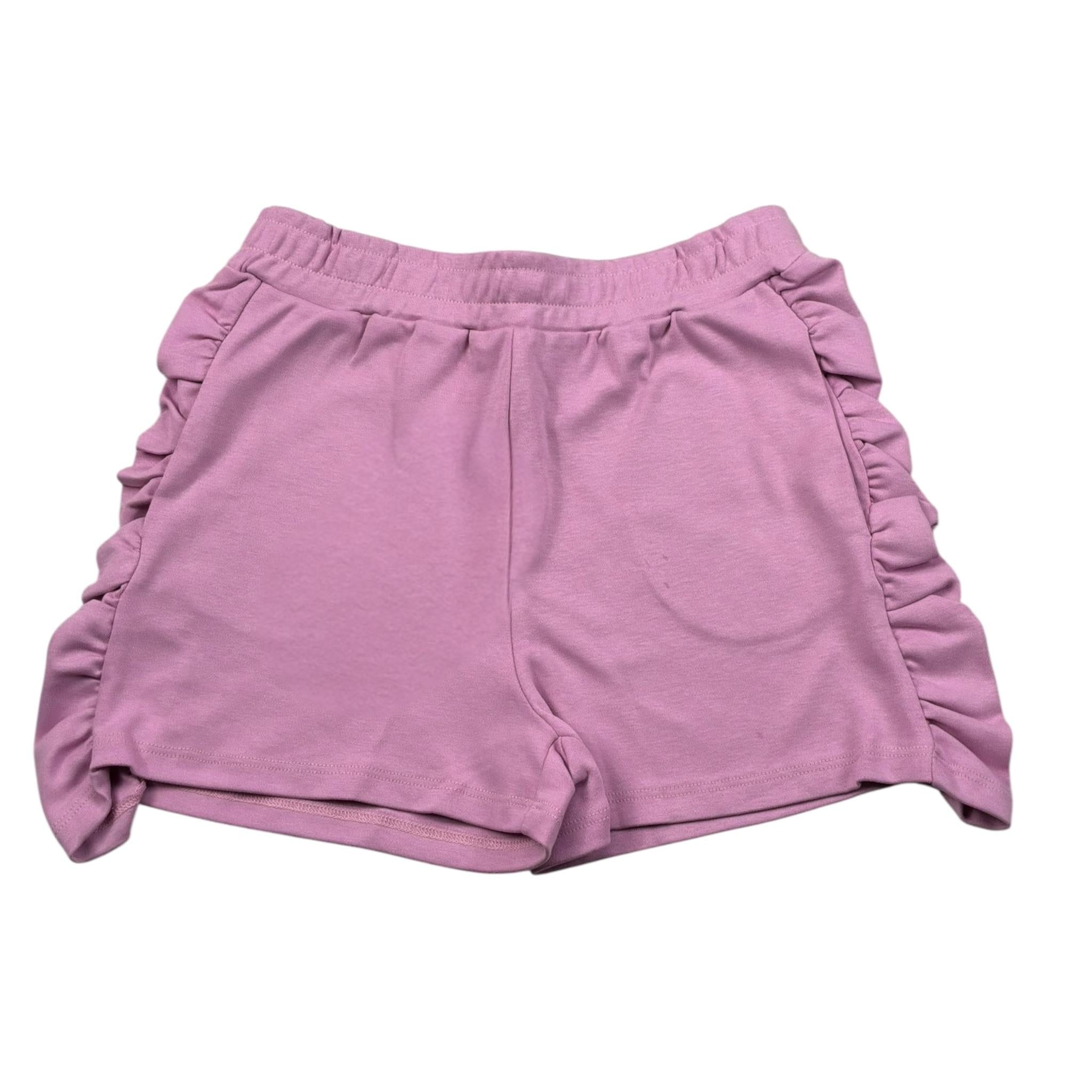 Msgm Short Felpa Tinta Unita per Bambina S5MSJGSH106 ROSA MSGM 
