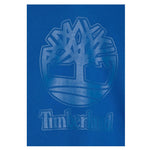 Timberland Felpa Chiusa con Cappuccio Tinta Unita con Logo per Bambino T60449 BLU TIMBERLAND 