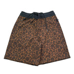 Saint Barth Costume Modello Boxer Tinta Unita con Stampa per Bambino 00900L MARRONE SAINT BARTH 