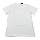 Move T-Shirt Tinta Unita Girocollo con Stampa per Bambino PRINTB BIANCO MOVE 
