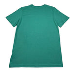 Calvin Klein T-Shirt Girocollo tinta unita con Logo Verde per Bambino IB02444T VERDE CALVIN KLEIN 
