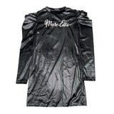 MARC ELLIS abito manica lunga tinta unita in velluto Nero per Bambina JMJDR00108X NERO MARC ELLIS 