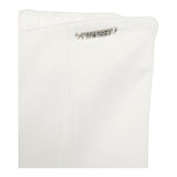 TWINSET pantalone modello a zampa tinta unita con spacchi Bianco per Bambina 242GJ2045 BIANCO TWINSET 
