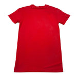 Gaelle Abito T-Shirt tinta unita con Stampa Rosso per Bambina 2746V00520 ROSSO GAELLE 