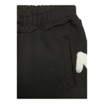 DISCLAIMER pantalone modello tuta tinta unita con stampa Nero per Bambino 24IDK58302 NERO DISCLAIMER 