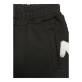 DISCLAIMER pantalone modello tuta tinta unita con stampa Nero per Bambino 24IDK58302 NERO DISCLAIMER 