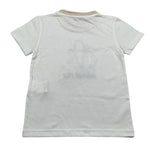 Manuel Ritz T-Shirt Girocollo Tinta Unita con Ricamo per Neonato MR3117NXX PANNA MANUEL RITZ 