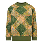 ETRO felpa chiusa girocollo stampa fantasia Verde per Bambino GB4P00 VERDE ETRO 