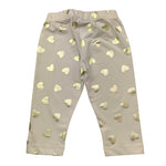 To Be Too Leggins Tinta Unita con Fantasia per Neonata JFJ BIANCO TO be too 