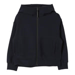 IL GUFO felpa tinta unita con zip e cappuccio Blu per Bambino A24GA441N0094 BLU IL GUFO 