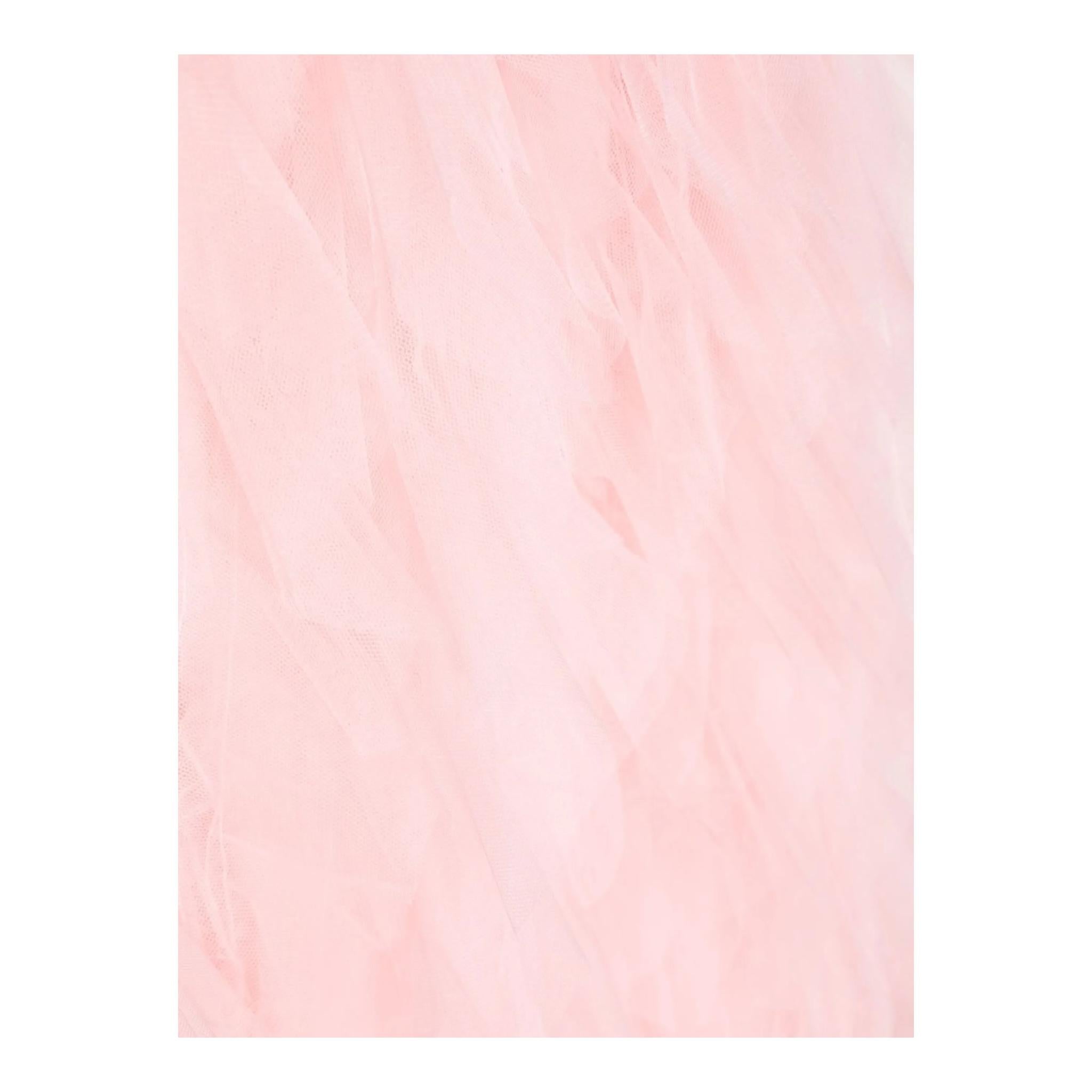 Twinset Gonna Tinta Unita con Tulle per Bambina 231GJ2Q8B ROSA TWINSET 