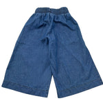 Le Bebe Pantalone In Denim Tinta Unita Modello Palazzo per Neonata LBG6416 BLU LE BEBE 