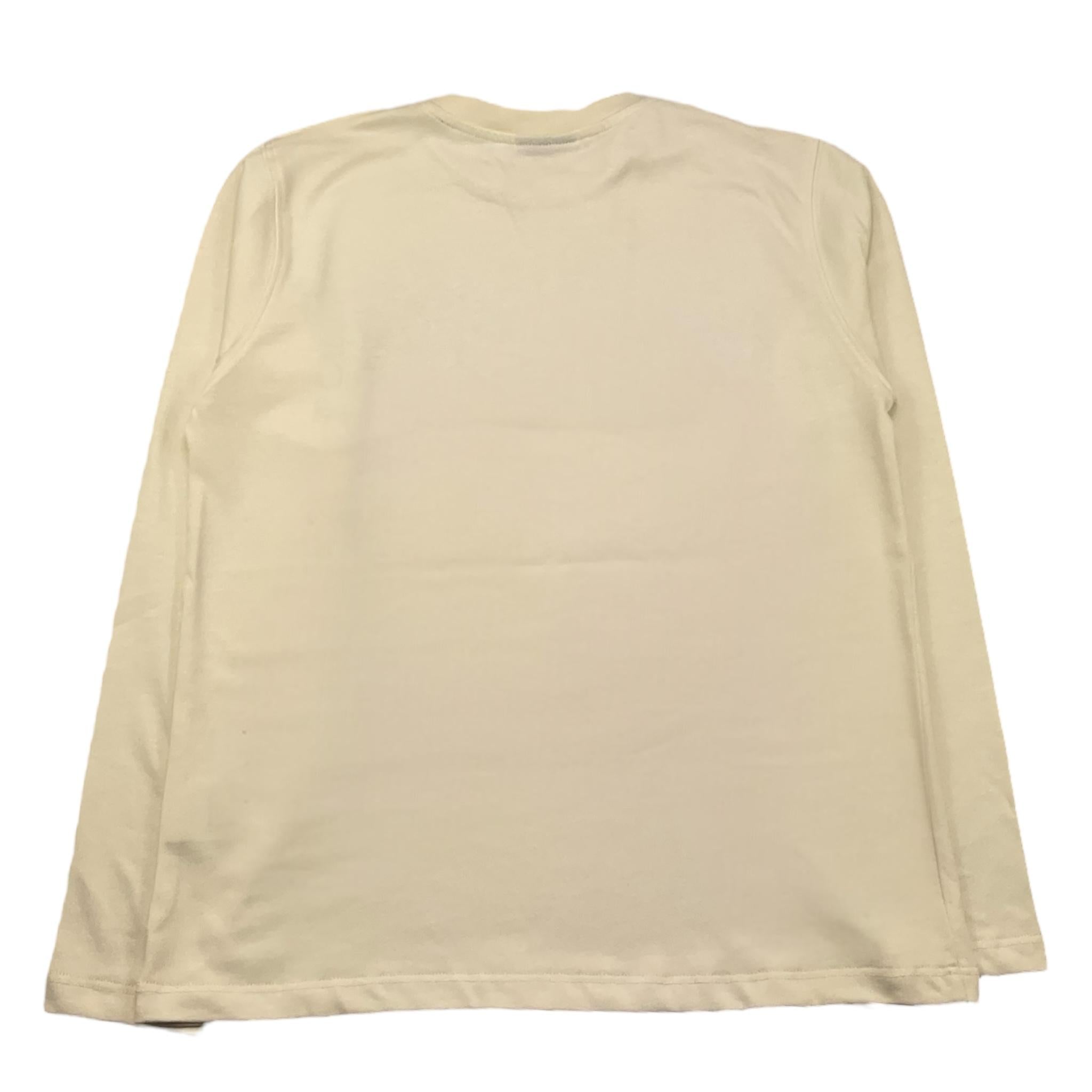 DISCLAIMER shirt girocollo tinta unita con stampa logo Panna per Bambino 24IDK58209 PANNA DISCLAIMER 