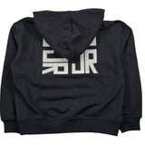 John Richmond Felpa Chiusa con Cappuccio Tinta Unita per Bambino RBP26003FE NERO JOHN RICHMOND 