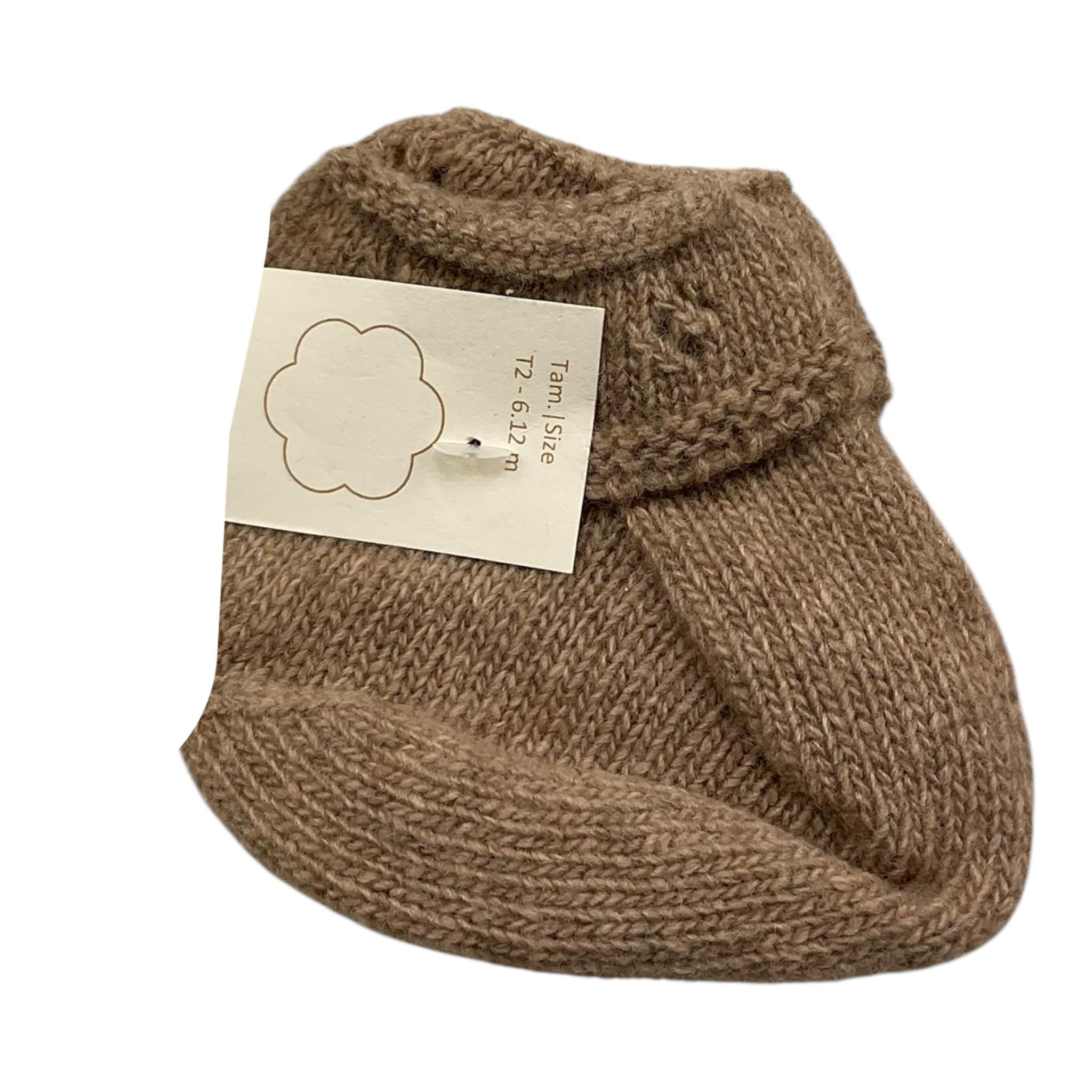 WEDOBLE calzini tinta unita Fango per Neonata I2406345 FANGO WEDOBLE 