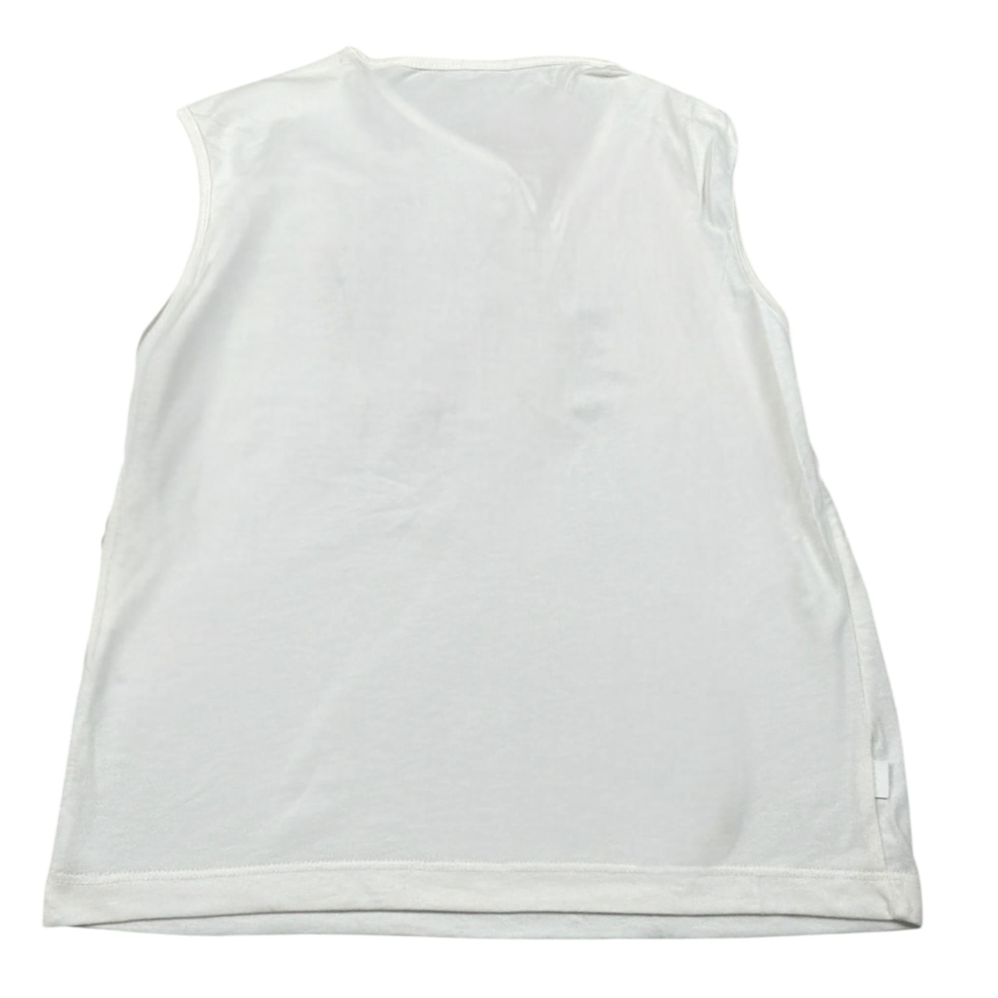 Jijil Canotta tinta unita con Applicazioni Bianco per Bambina JJE23TS027 BIANCO JIJIL 