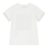 Missoni T-Shirt Girocollo Tinta Unita con Stampa per Bambino MV8P21 BIANCO MISSONI 