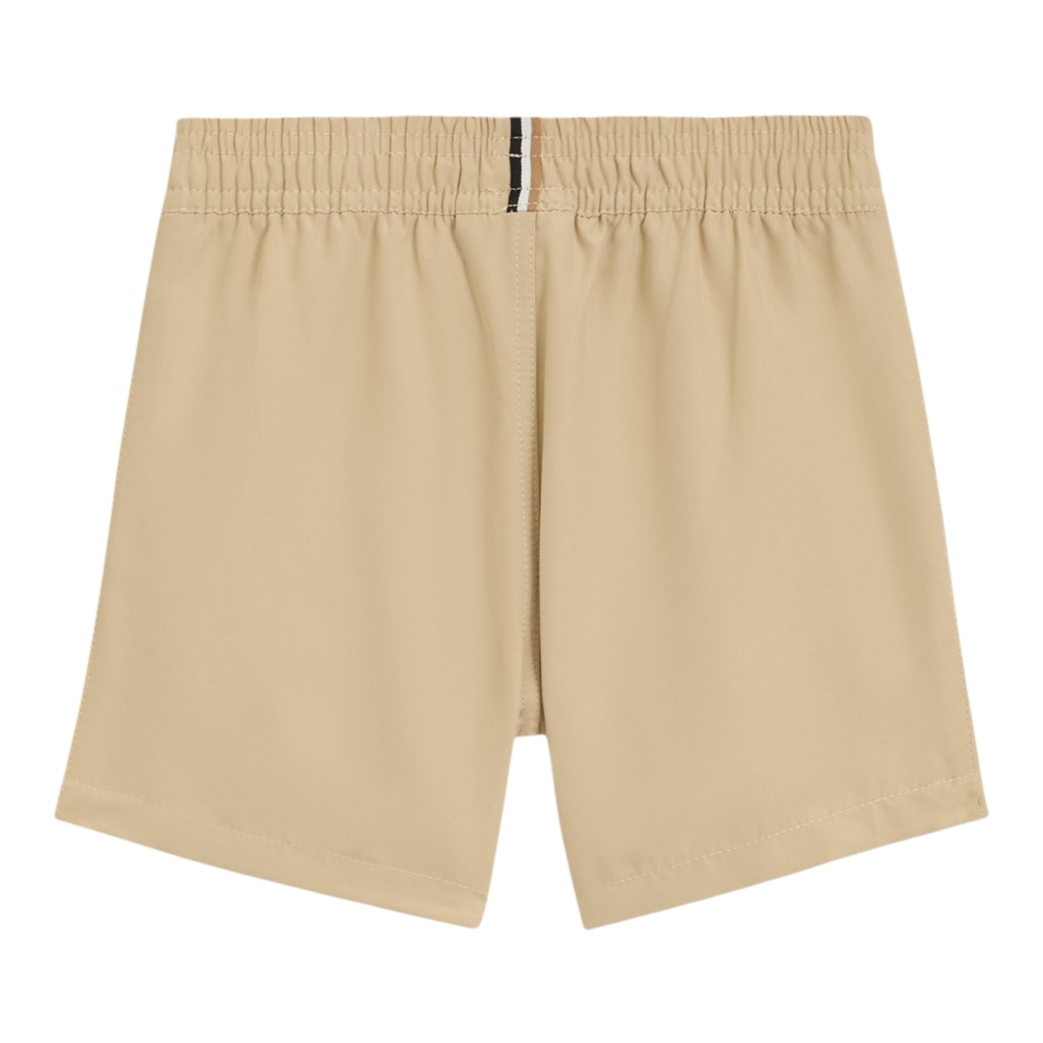 Boss Costume Tinta Unita con Logo per Neonato J52069 BEIGE BOSS 