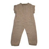 Wedoble Tutina Mezza Manica Tinta Unita per Neonato V2507310A BEIGE WEDOBLE 