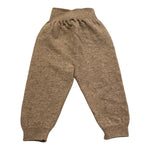 WEDOBLE pantalone tinta unita con ricami Fango per Neonato I2406322 FANGO WEDOBLE 