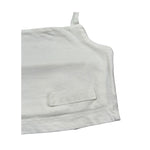 Dusty Color Top Tinta Unita per Neonata DJWS5004TPN BIANCO DUSTY COLOR 