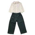 BARCELLINO completo 2 pezzi camicia-pantalone Bianco per Bambina 115307J BIANCO BARCELLINO 