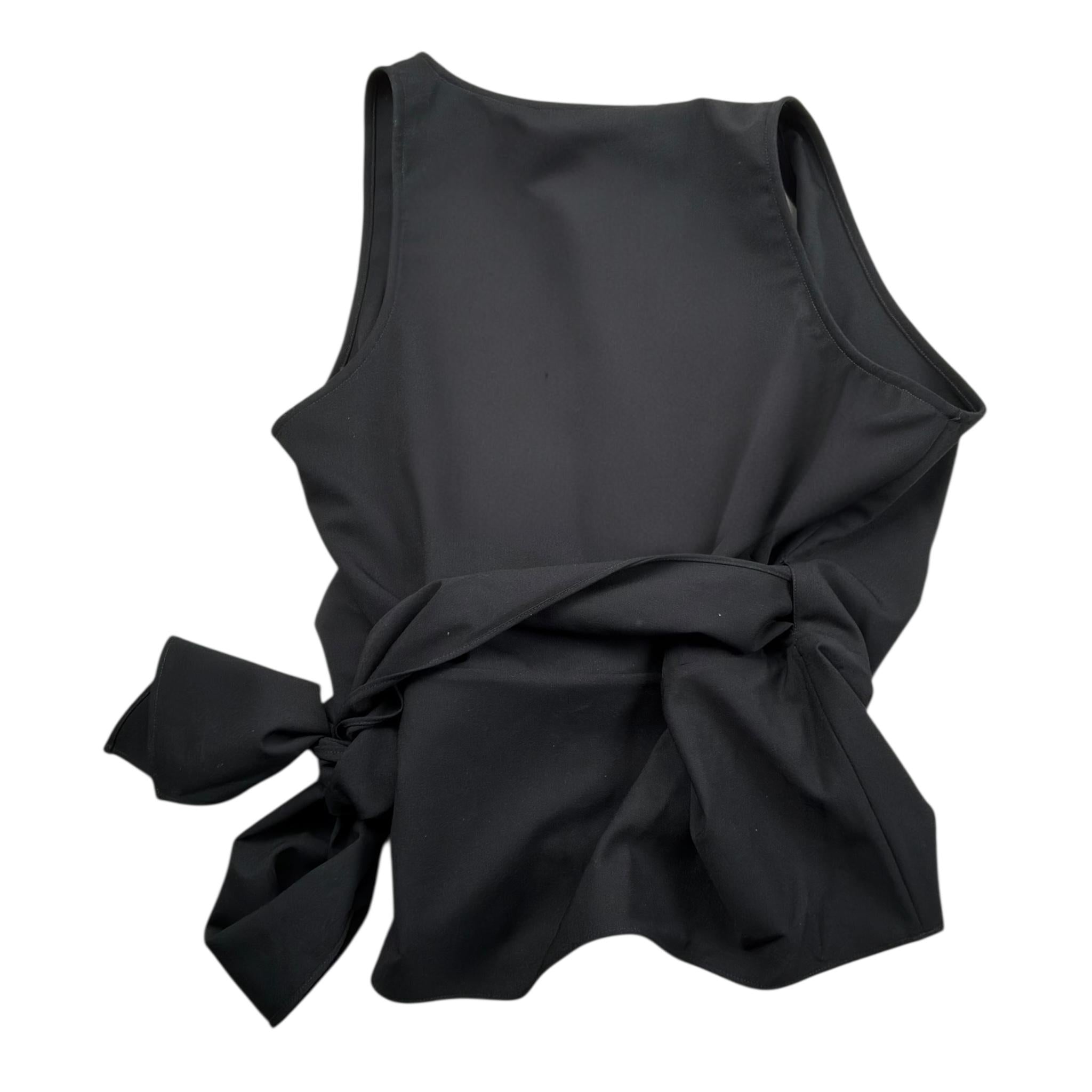 Xacus Pantalone Tinta Unita con Elastico In Vita per Bambina 85151 NERO XACUS 