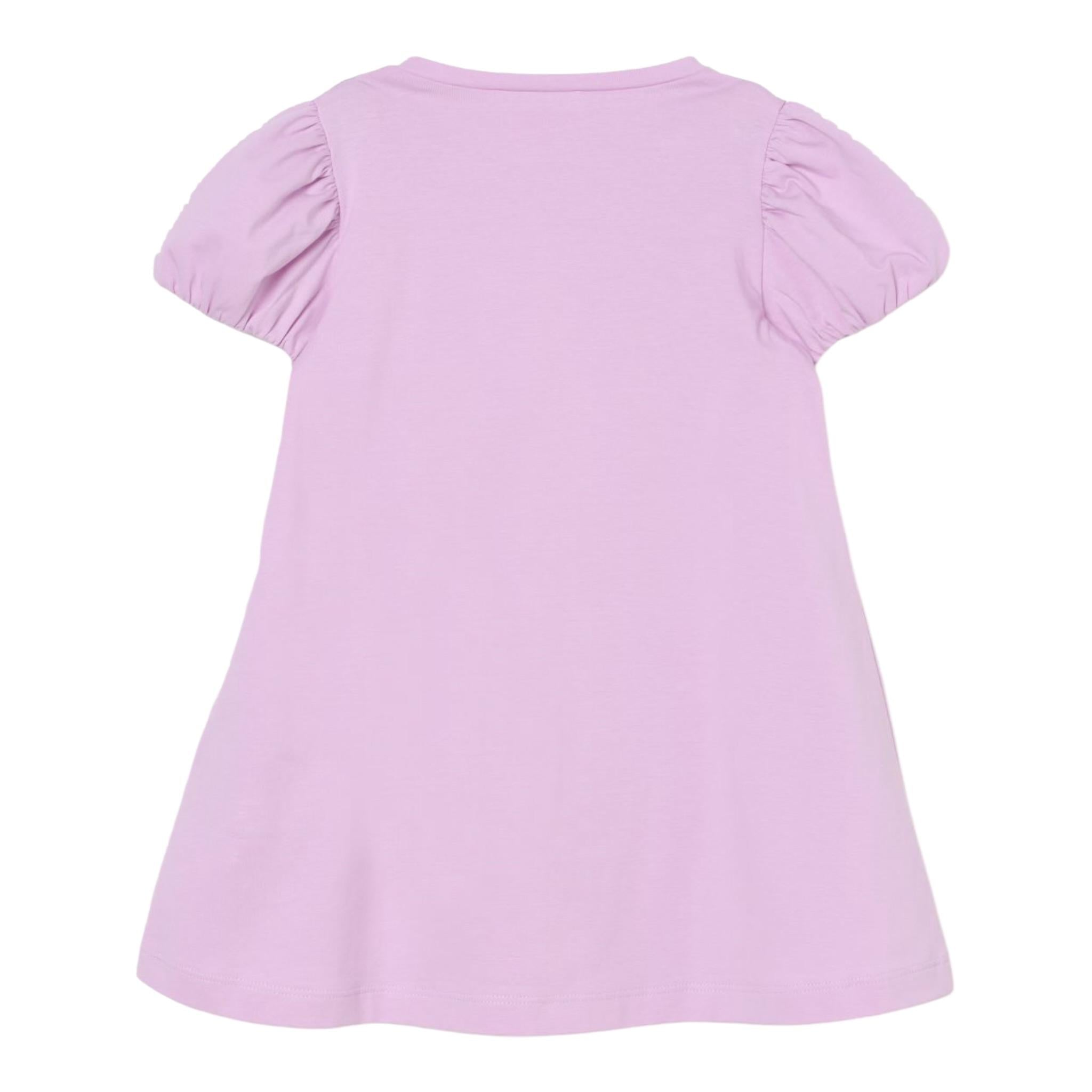 Liu Jo Abito Tinta Unita con Brillantini per Bambina KA5037XXXX LILLA LIU JO 