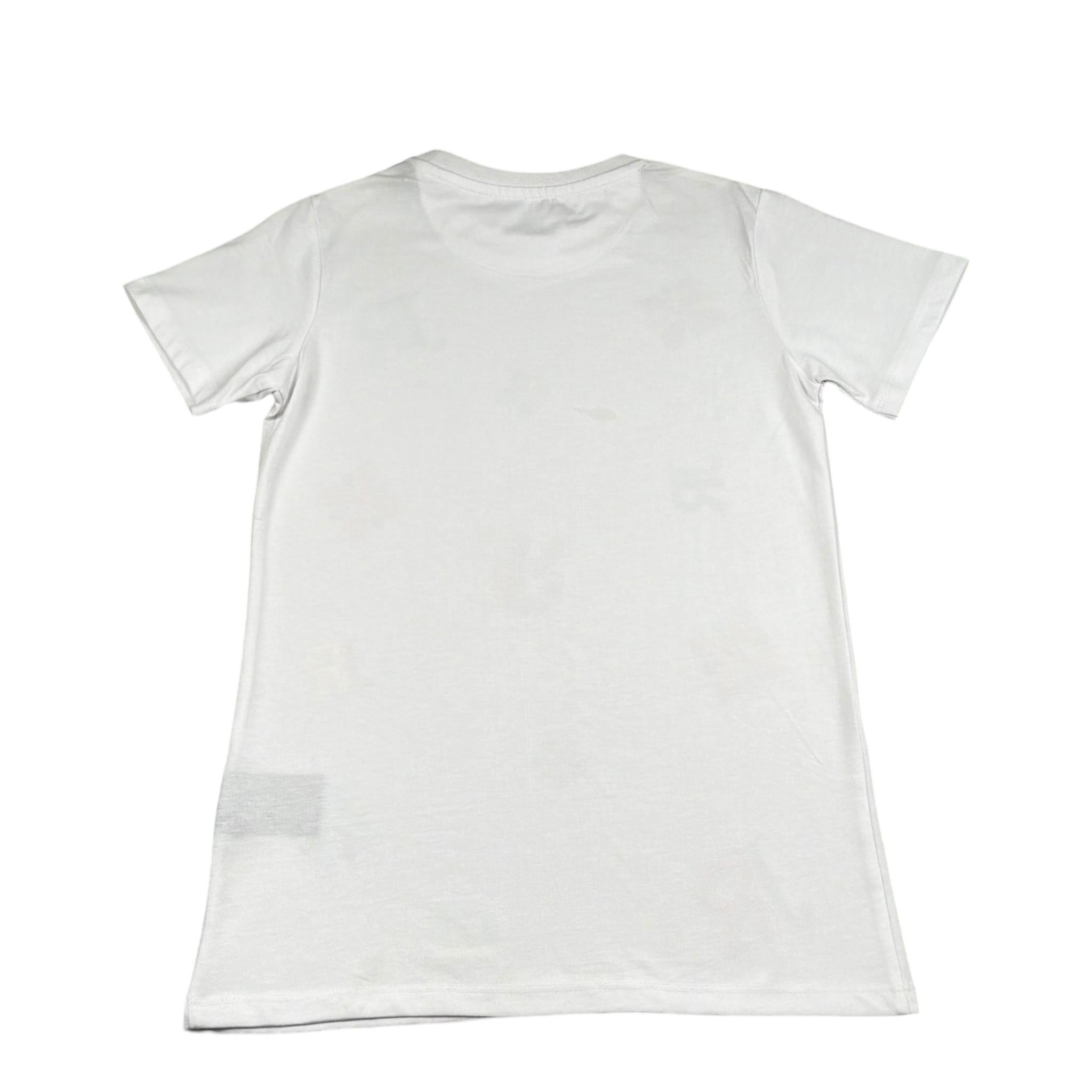 John Richmond T-Shirt Tinta Unita con Stampa per Bambina RGP26163TS BIANCO JOHN RICHMOND 