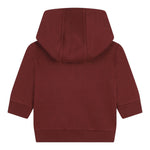TIMBERLAND felpa chiusa con cappuccio tinta unita con logo Bordeaux per Neonato T60260N BORDEAUX TIMBERLAND 