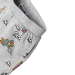 Moschino Completo 2 Pezzi T-Shirt-Bermuda Bianco/Grigio per Neonato COMPLMOS BIANCO/GRIGIO MOSCHINO 