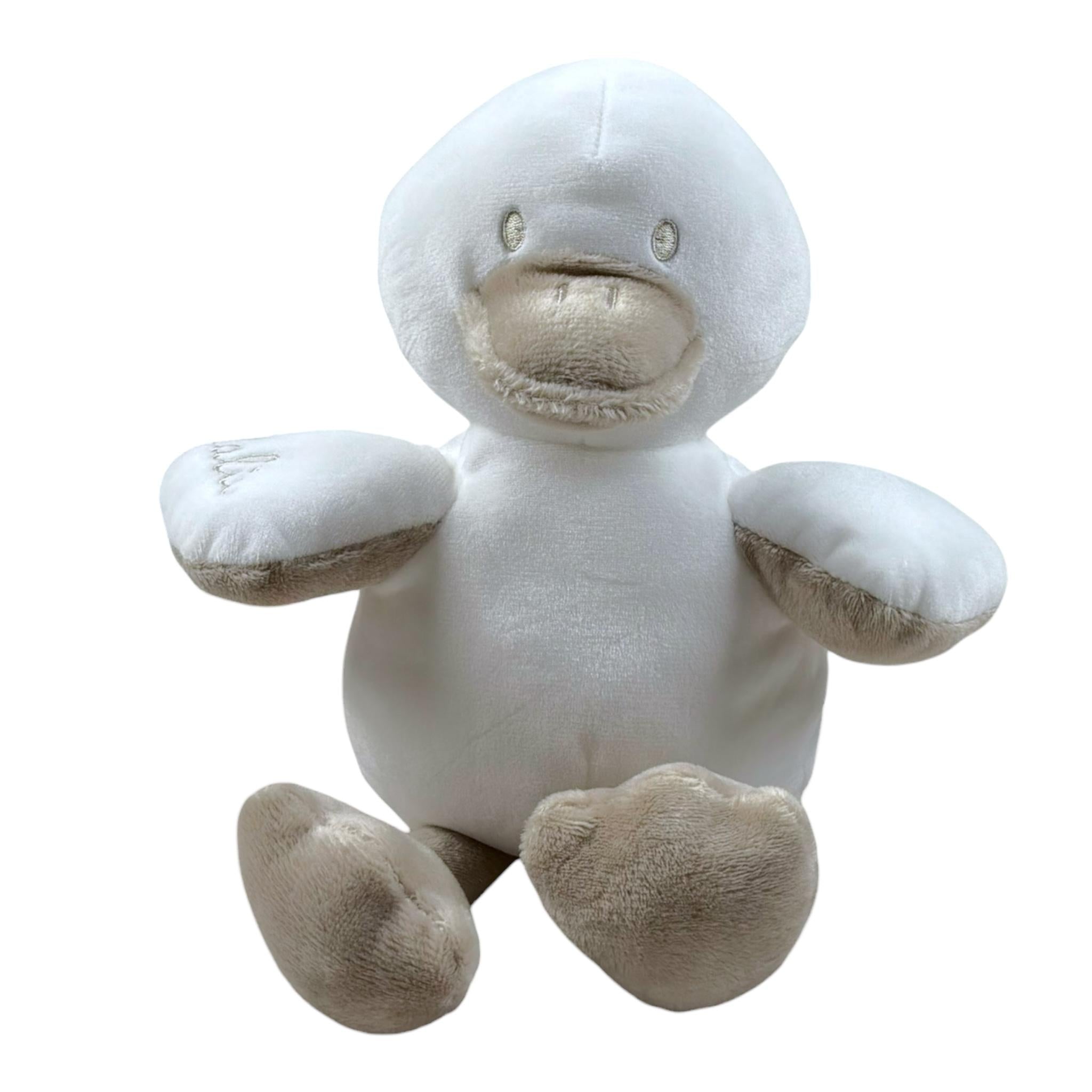 Lalalu' Peluches Tinta Unita Forma Papera per Neonato LU25 BIANCO LALALU' 