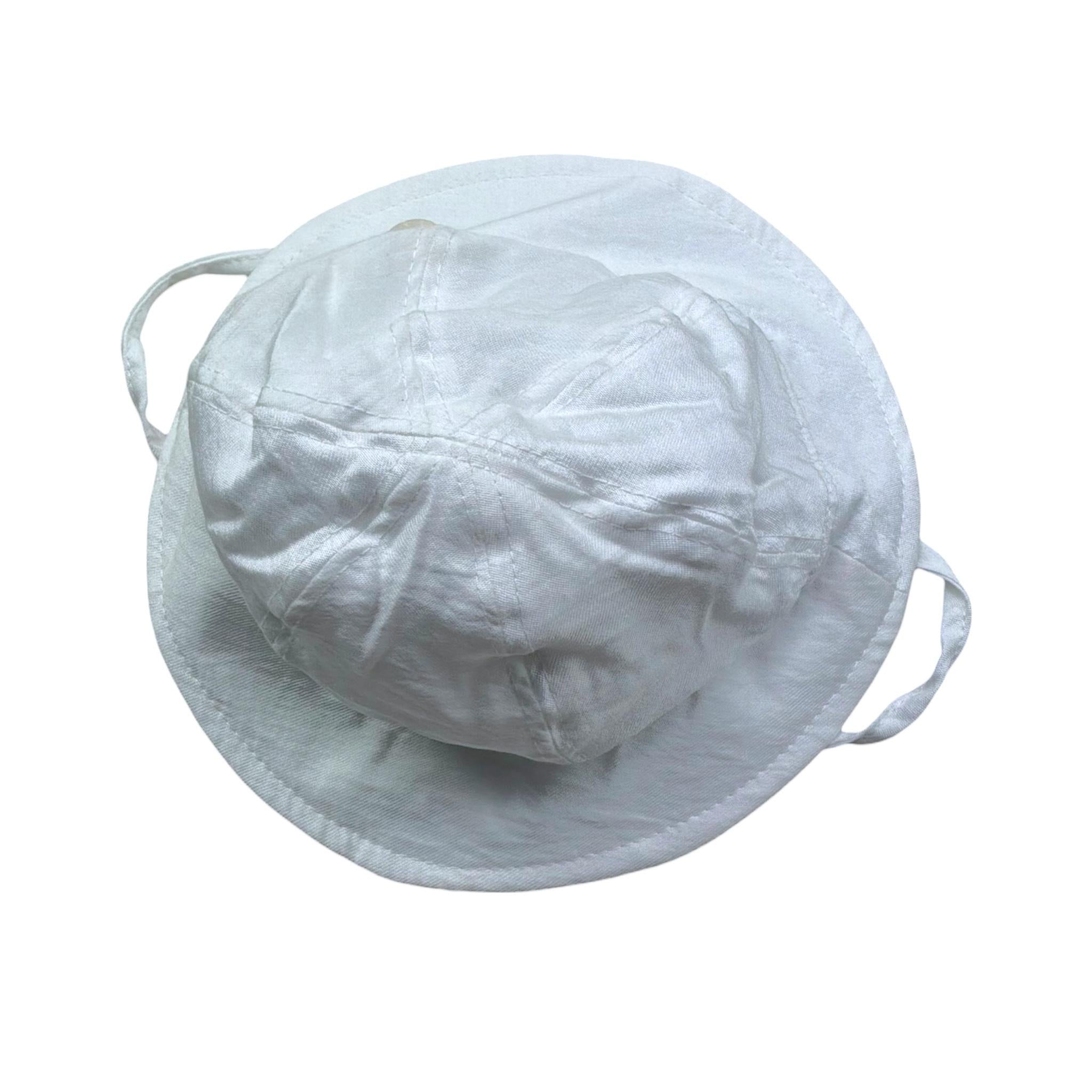 Le Bebe' Cappello Tinta Unita per Neonato LBG6385 BIANCO LE BEBE' 