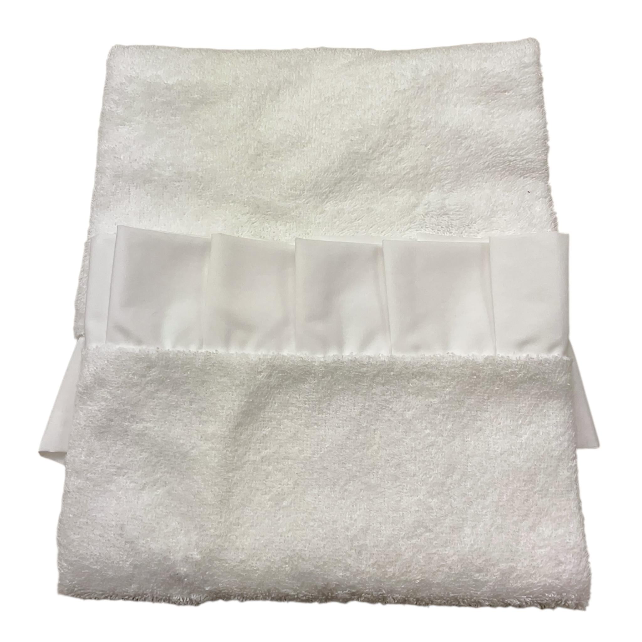 I Delfi Coperta Bicolore con Applicazioni per Neonata 25P5474 BIANCO/LILLA I DELFI 