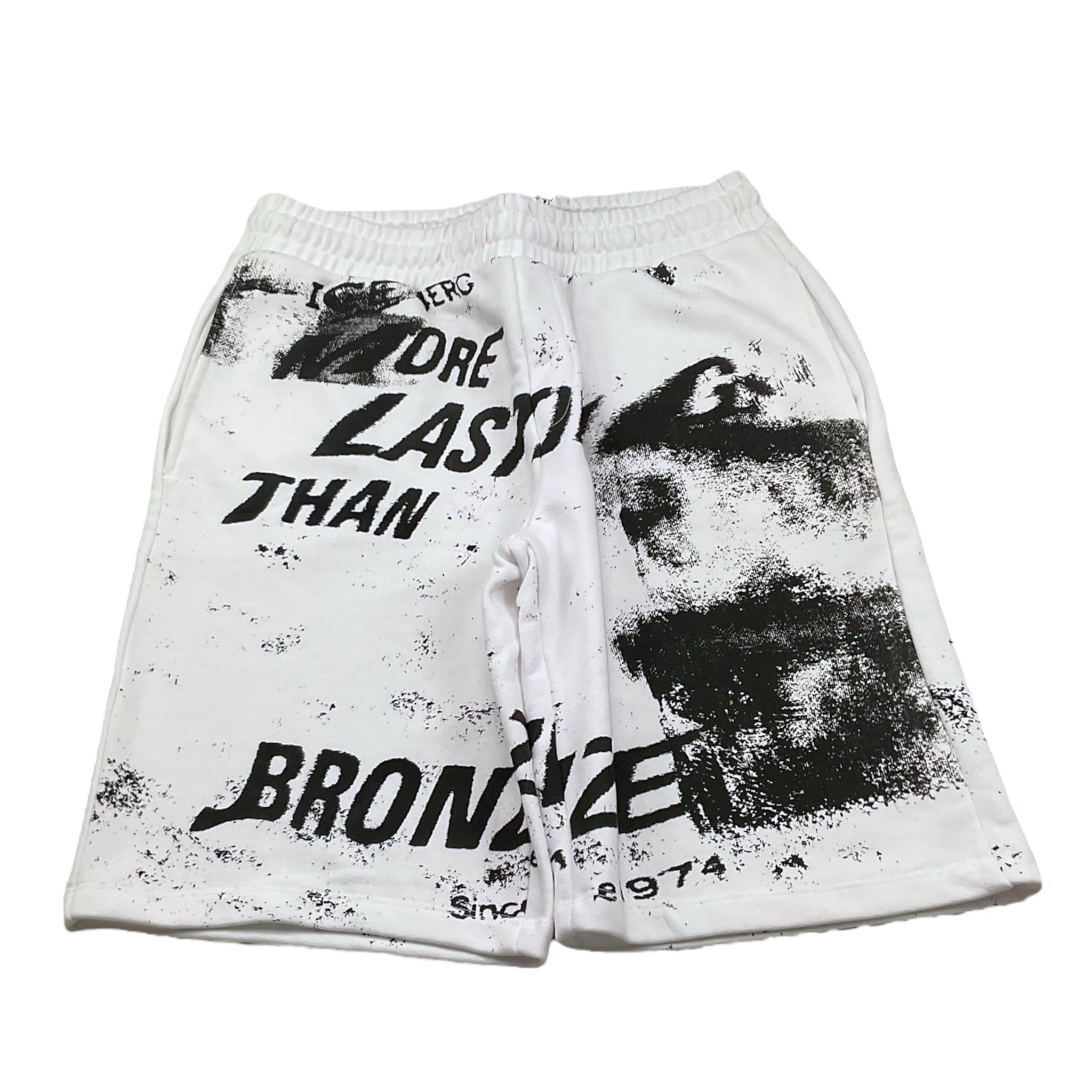 Iceberg Bermuda Tinta Unita con Stampa per Bambino BFICE5107J BIANCO ICEBERG 