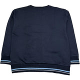 Monnalisa Felpa Chiusa Girocollo Tinta Unita con Stampa per Bambino 256608 BLU MONNALISA 
