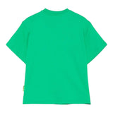 Barrow Kids T-Shirt Girocollo Tinta Unita con Logo per Bambino S5BKJUTH082X VERDE BARROW KIDS 