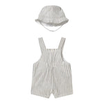 Mayoral Completo 2 Pezzi Salopette-Cappello per Neonato 1601X BIANCO MAYORAL 