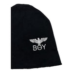 BOY LONDON cappello tinta unita con stampa logo Nero per Bambina CSPBL NERO BOY LONDON 