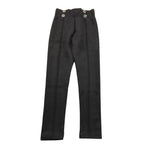 MARC ELLIS pantalone tinta unita in camoscio Nero per Bambina JMJPT00240 NERO MARC ELLIS 